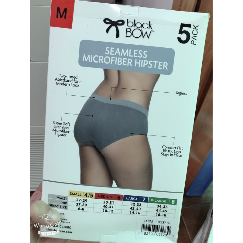 Siêu rẻ- 5 quần lót Mỹ 399K- M, L