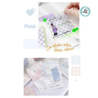 HỘP GIẤY NOTE PLAID 300 TỜ
