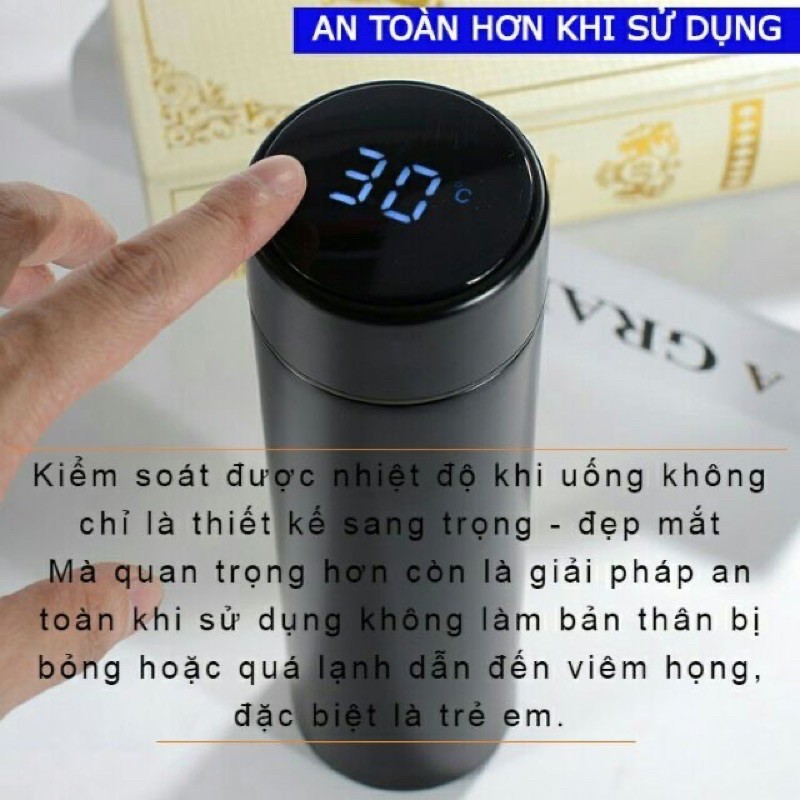 BÌNH GIỮ NHIỆT HIỆN NHIỆT ĐỘ🎉 có clip review