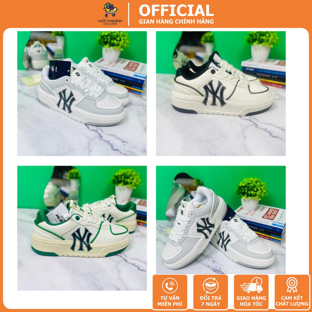 Giày Thể Thao Nam Nữ MLB Chunky liner NY, Hot Nhất 2022, Hack chiều cao 5cm, Hàng SC, Bản Trung Quốc-Giày Khúc Cảnh