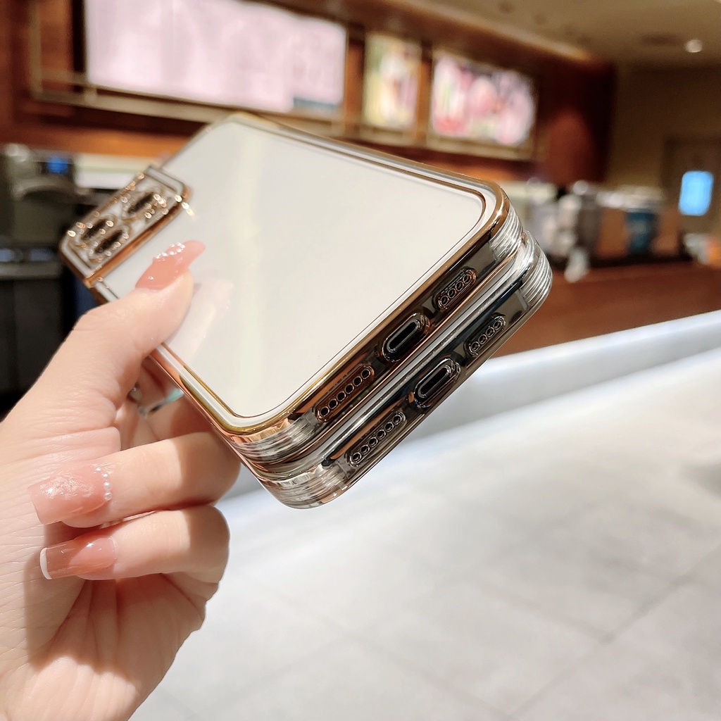 Ốp Điện Thoại Góc Vuông Sang Trọng Cho iPhone 13 Pro Max 11 12 Pro Xs Max XR 7 8 Plus