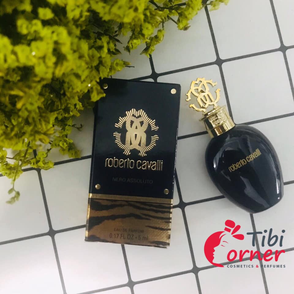 [ mini ] Nước Hoa Nữ Roberto Cavalli Nero Assoluto EDP 5ml Chính Hãng