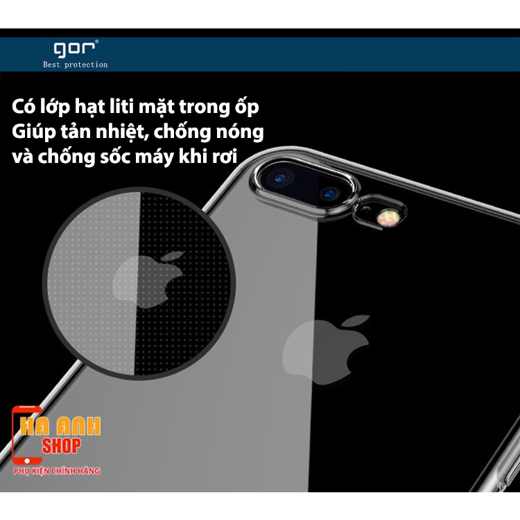 Ốp lưng HTC U11 hãng Gor cao cấp, ốp trong suốt, cực dẻo, mỏng, siêu nhẹ, dày 0.4mm, không ố vàng