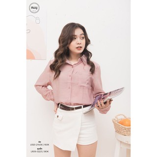 Áo sơ mi oversize trơn #303