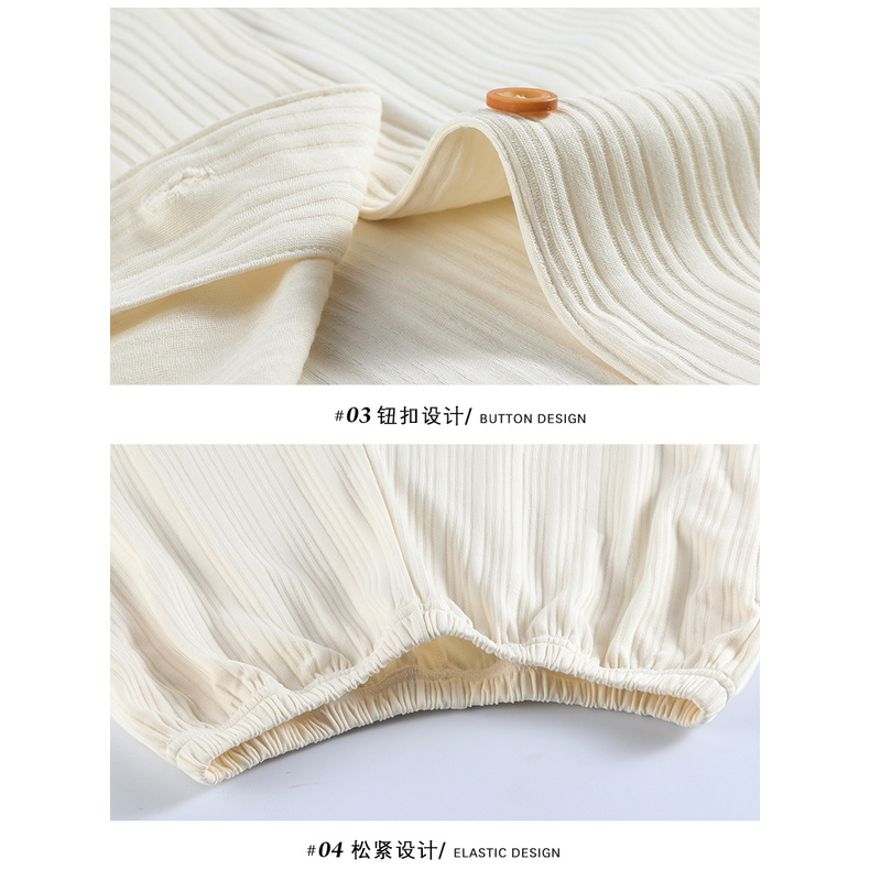 Bộ Đồ Ngủ Vải Cotton Kiểu Nhật Hàn Dễ Thương Cho Các Cặp Đôi