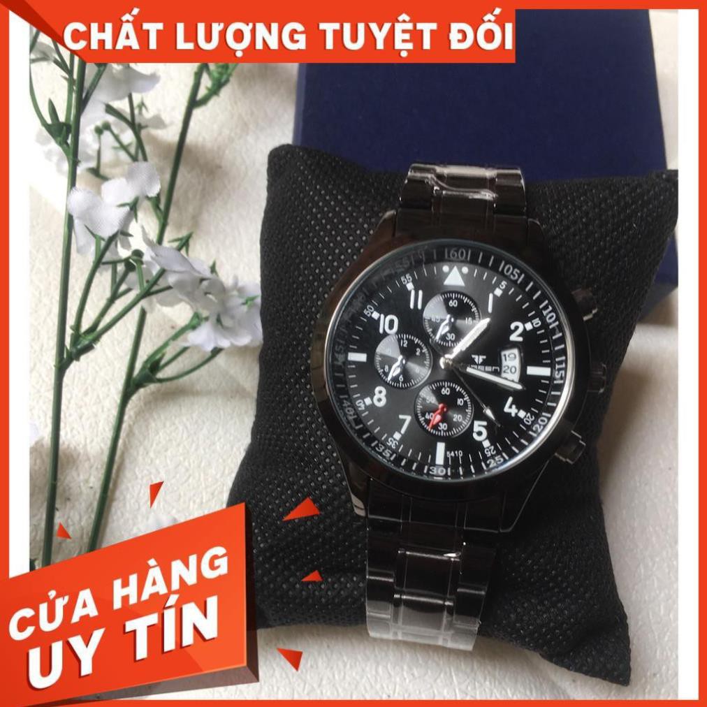 (CHÍNH HÃNG) Đồng Hồ Nam FNGEEN Doanh Nhân Dây Hợp Kim Thép Không GỈ Cao Cấp (MÃ: FN11)