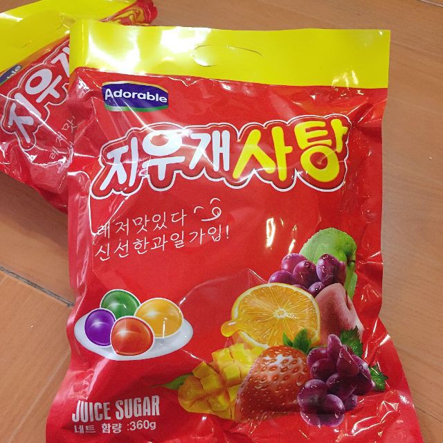 KẸO DẺO TRÁI CÂY HÀN QUỐC ADORABLE 360g | BigBuy360 - bigbuy360.vn