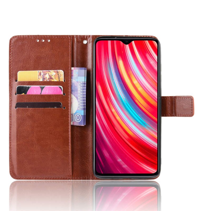 Xiaomi Redmi Note 8 Pro Case Cover Flip PU Leather Stand Xiaomi Redmi Note 8 Pro Note8 8Pro Case Cover Flip PU Leather Stand