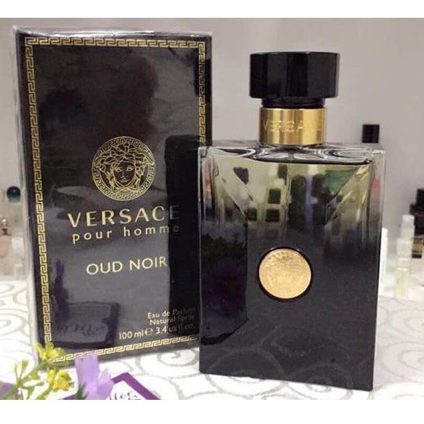 [𝘼𝙪𝙩𝙝] Nước hoa chính hãng Versace Oud Noir Pour Homme EDP Test 5ml/10ml/20ml +𝐉𝐮𝐥𝐲 𝐒𝐡𝐨𝐩+