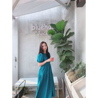 Đầm linen tưng premium cao cấp xoè tầng