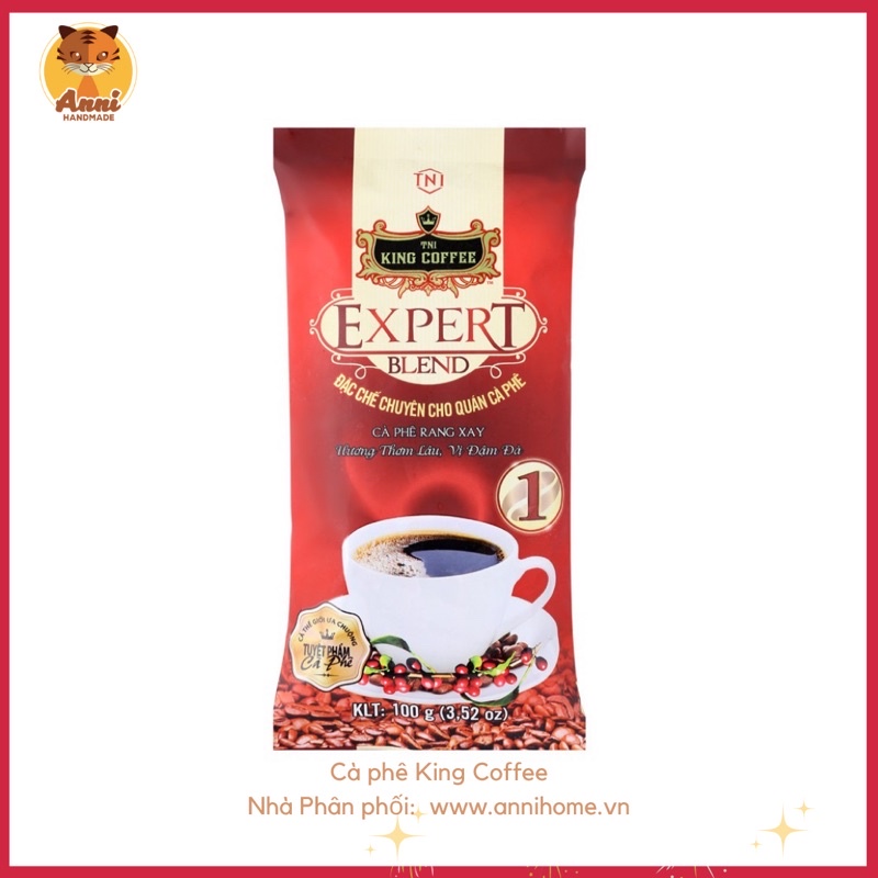 Cà phê rang xay TNI King Coffee Expert Blend 1 100g