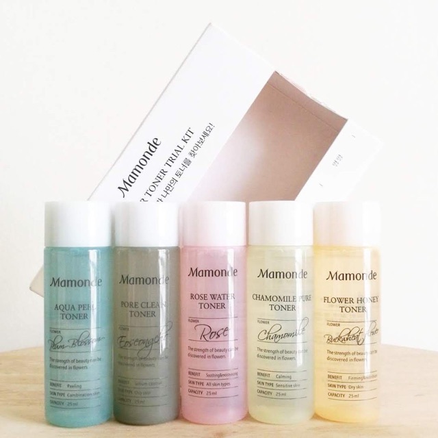 [ Tách Set - Minisize] Nước hoa hồng Mamonde Flower Toner Trial Kit | BigBuy360 - bigbuy360.vn