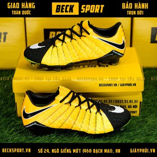 Giày Bóng Đá TQ Hypervenom Phantom 3 Vàng Đen FG