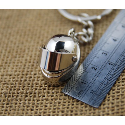 Móc khoá nón bảo hiểm, mũ bảo hiểm inox