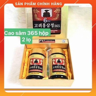 Cao hồng sâm 365 hàn quốc, hộp 2 lọ x 240ml