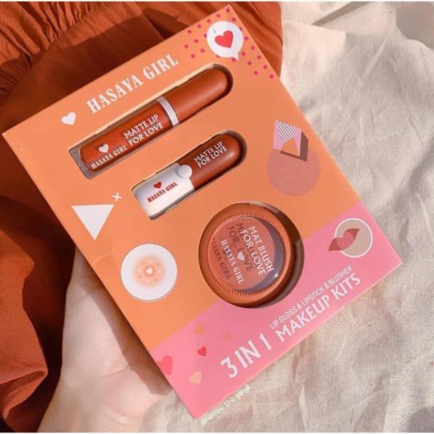 bộ trang điểm 3 in 1 hasaya girl siêu to siêu đẹp