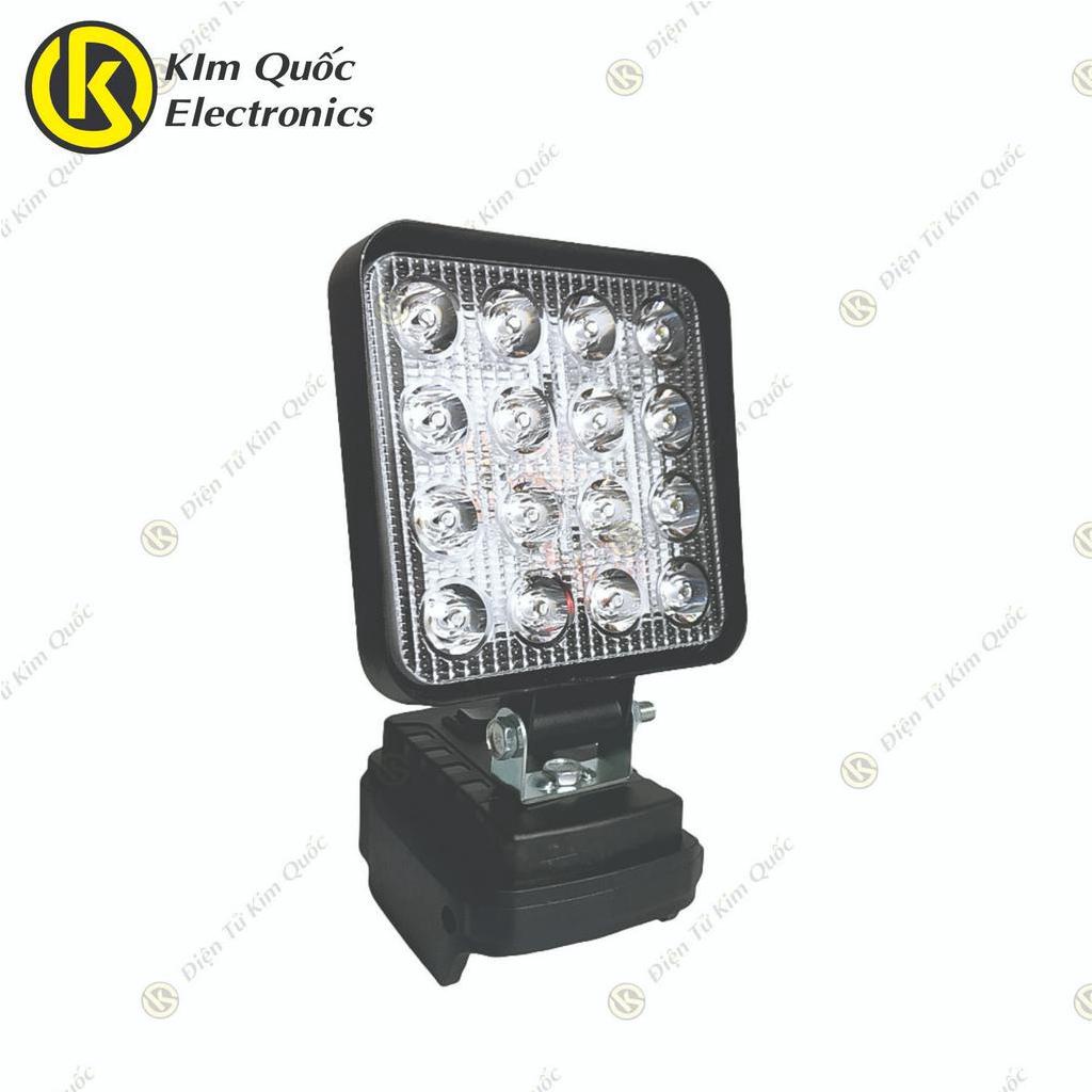 Bộ Đèn Pin LED Makita Dùng Pin 14.4-21V Thiết Kế Bi Cầu Chiếu Xa - Sử Dụng Chung Pin MAKITA 18V Chân Phổ Thông