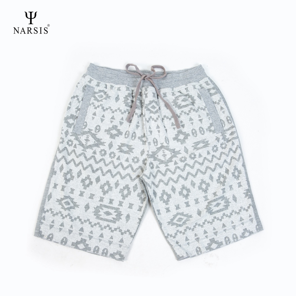 Quần shorts Nam Narsis S5003 họa tiết thổ cẩm cá tính