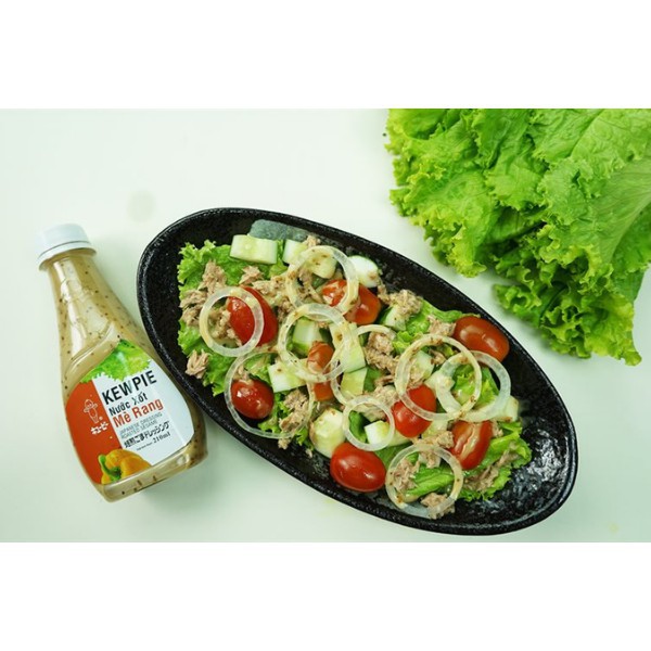 [HCM BThạnh] Nước sốt mè rang Kewpie chai 210ml, Ăn kem Salad, Rong nho, Hải sản nướng ngon không thể tả