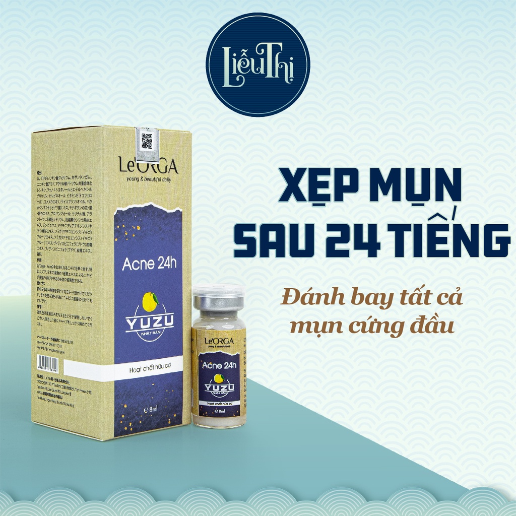 Serum Xẹp Mụn Le'Orga Acne 24H - Tinh Chất Ngừa Hết Mụn, Xẹp Mụn Sau 24 Tiếng | BigBuy360 - bigbuy360.vn
