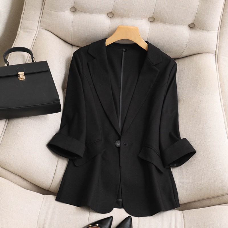 Áo khoác blazer, áo vest nữ kiểu Hàn Quốc tay lỡ, chất vải đẹp, nhiều màu - Thời trang công sở WFstudios | BigBuy360 - bigbuy360.vn