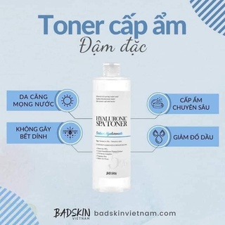 [100% AUTH] Toner Dưỡng Ẩm BADSKIN HYALURONIC ACID