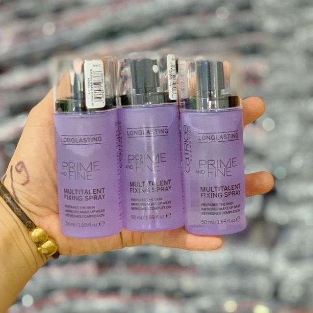 XỊT KHOÁNG KHOÁ NỀN CATRICE PRIME 50ML Chính Hãng