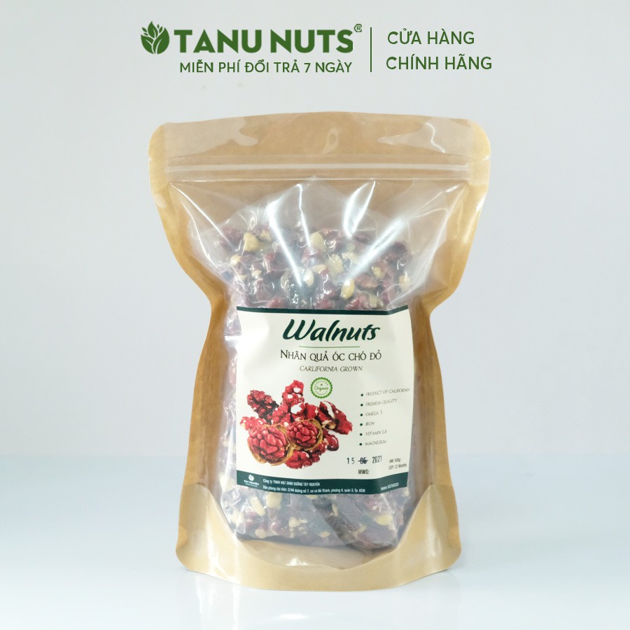 Nhân hạt óc chó đỏ TANU - Nhập khẩu California USA | BigBuy360 - bigbuy360.vn