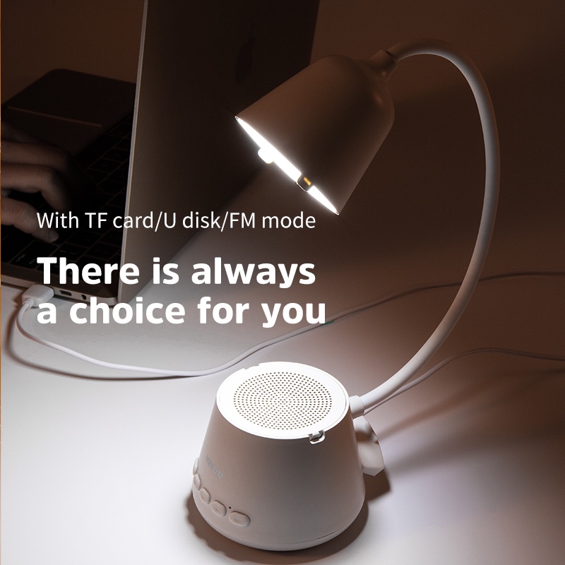 Đèn led Kivee kết nối bluetooth điều khiển bằng điện thoại phát nhạc tiện dụng cho phòng ngủ