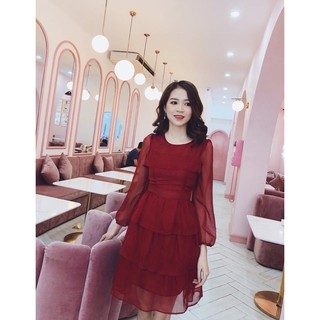 Đầm xòe dự tiệc sang chảnh kiêu sa