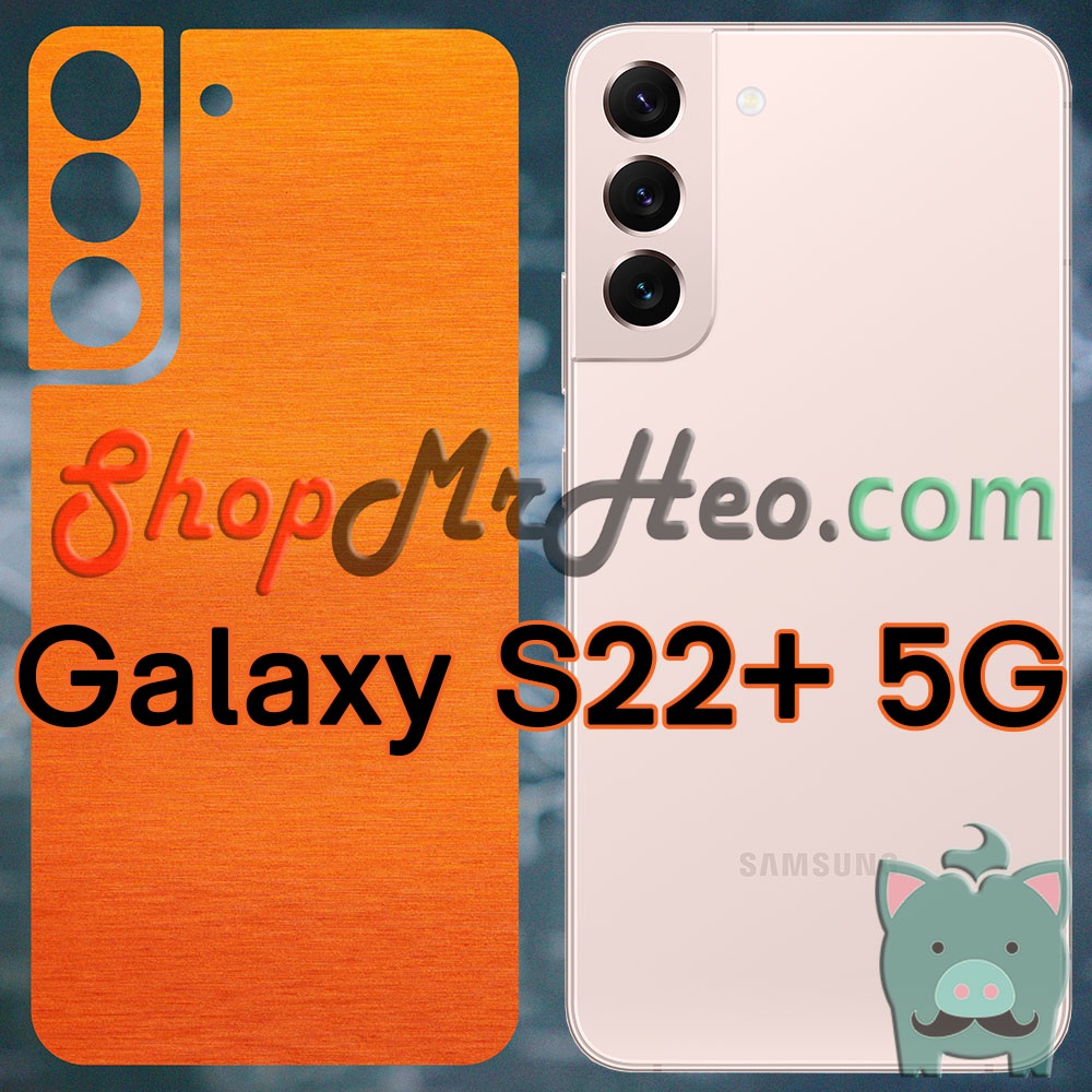 Dán Skin Màu Mặt Sau Lưng Nhôm Xước Samsung Galaxy S22 Ultra 5G - S22 Plus 5G - S22+ 5G - S22 5G