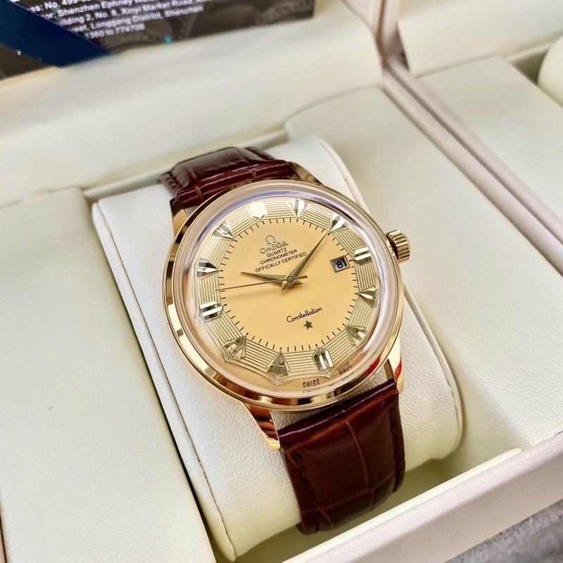 Đồng Hồ Nam❤️FREESHIP❤️ Dây da OMG Siêu Phẩm Không Thể Thiếu - BH 12 Tháng (Omega) | BigBuy360 - bigbuy360.vn