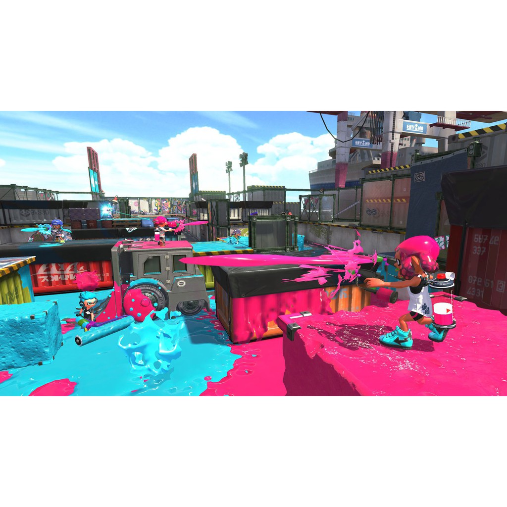 [Mã 159ELSALE hoàn 7% đơn 300K] Băng Game Nintendo Switch Splatoon 2 - Nguyên Seal (Hệ US)