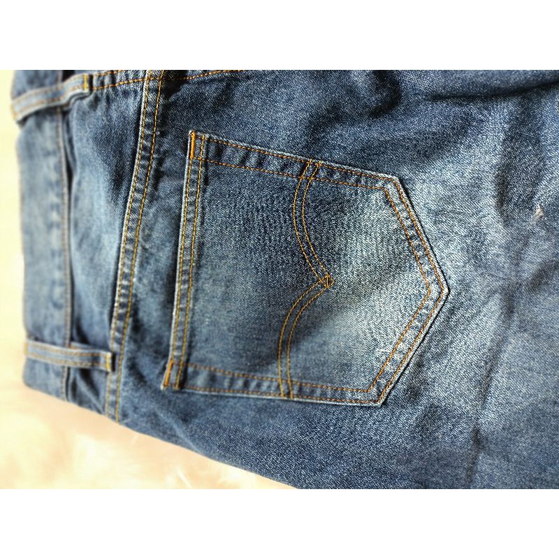 QUẦN JEANS LỬNG  NAM HÀNG VNXK HIỆU LE.VIS 514(A3)