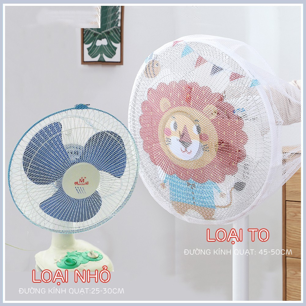 Lưới Bọc Quạt An Toàn Cho Bé - Nhiều size