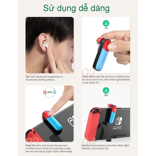 Bộ phát Bluetooth cho máy chơi game Nintendo Switch
