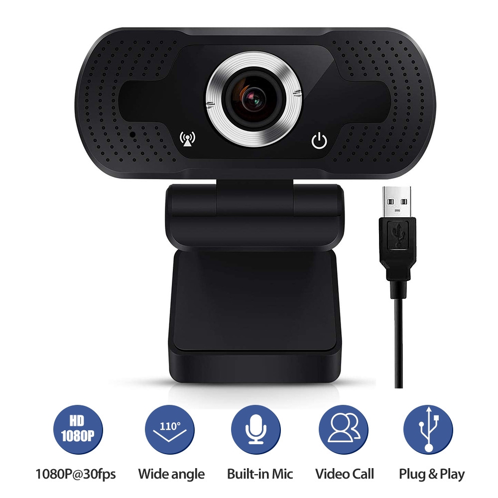 Webcam Full HD 1080P dành cho máy tính | BigBuy360 - bigbuy360.vn