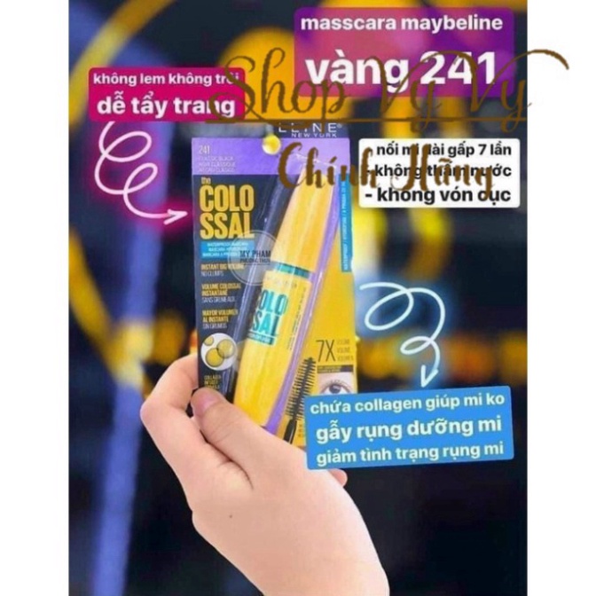 CHÍNH HÃNG -  CHUỐT MI MAYBELINE VÀNG | BigBuy360 - bigbuy360.vn