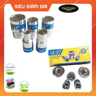 Đầu tuýt lục giác 1/2 ngắn hiệu ls+ đủ size từ 8mm đến 32mm
