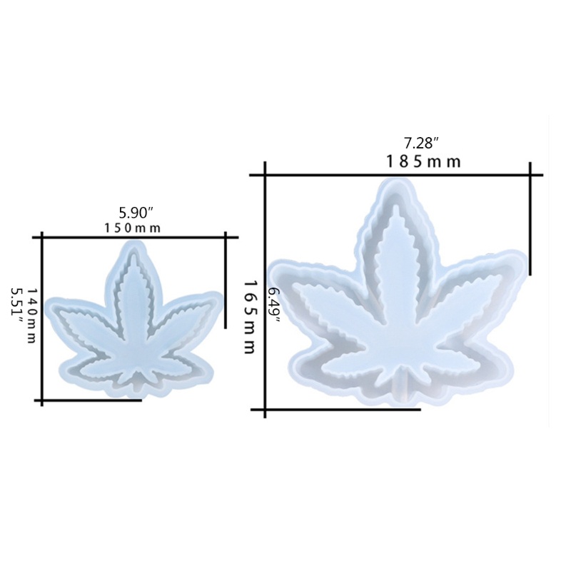 Khuôn Silicone Làm Hộp Thuốc Lá / Gạt Tàn Thuốc Lá Chống Tia UV DIY