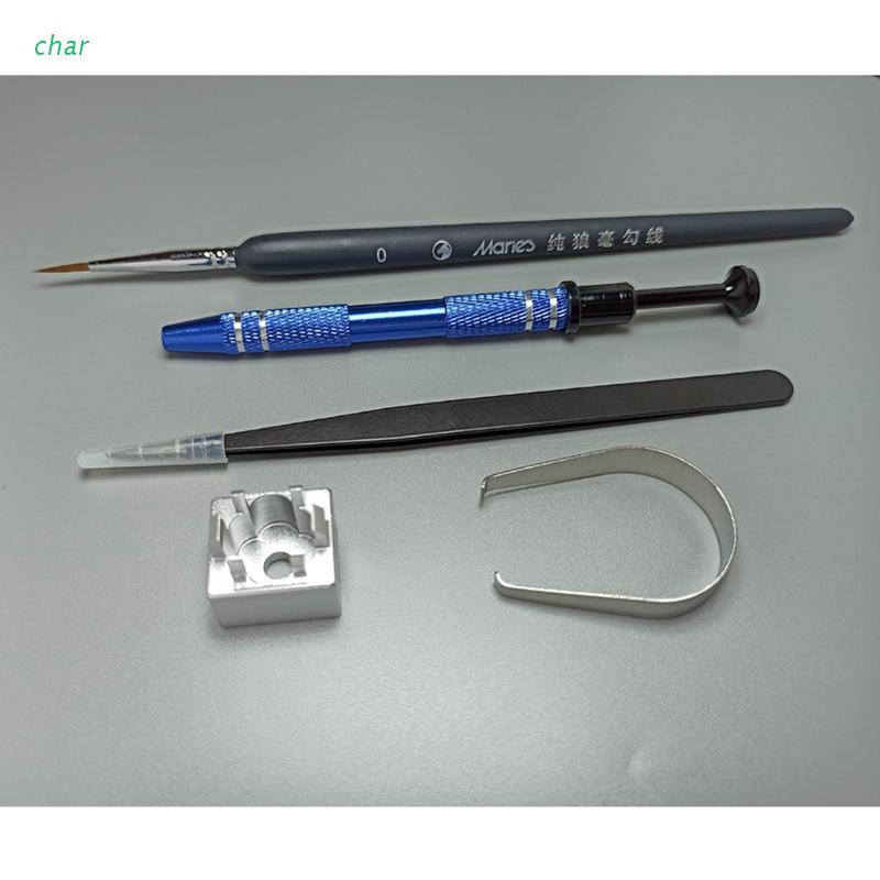 Bộ 5 Dụng Cụ Kéo Tháo Nút Bàn Phím Cơ Dễ Lau Chùi Tháo Gỡ Nhanh