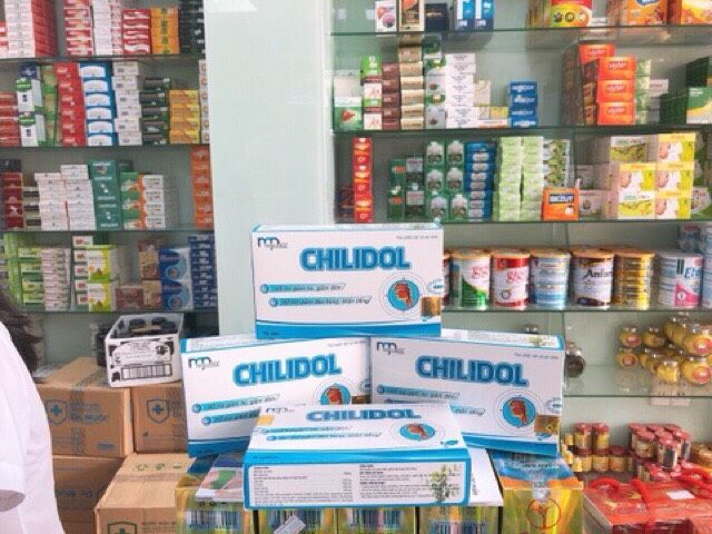 CHILIDOL trị khàn tiếng , tắt tiếng , viên thanh quản