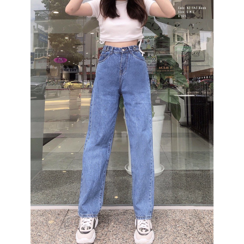 quần baggy dáng suông dài lưng cài đai cực hot ảnh thật