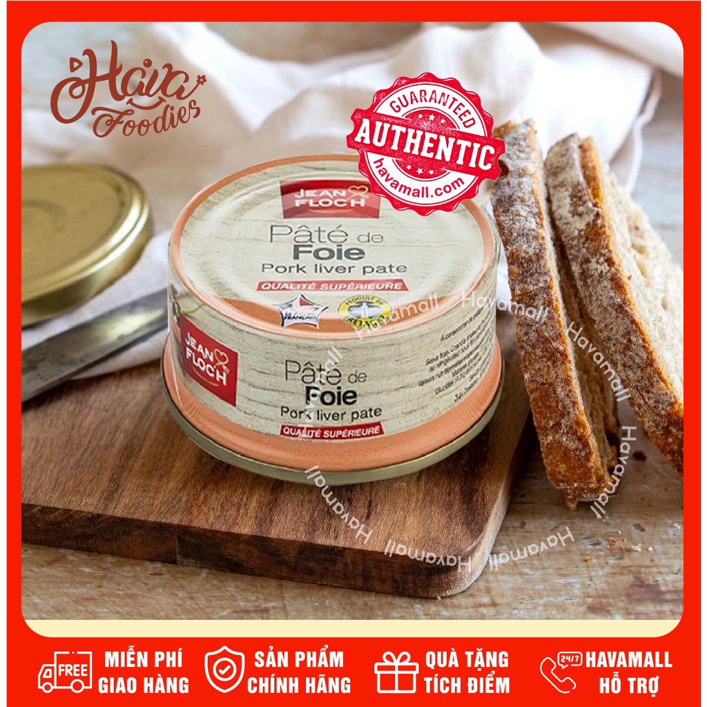 [HÀNG PHÁP - DATE MỚI NHẤT] Pate gan heo Jean Floc'H