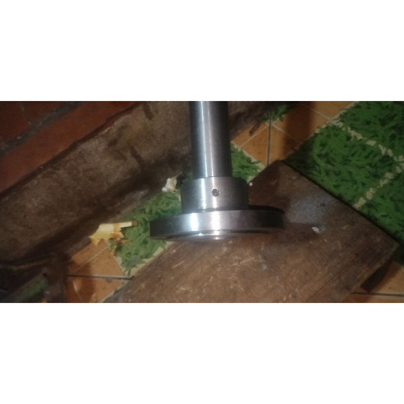 Trục chính chế máy tiện mini.kèm mặt bích.