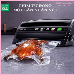 re0617 Máy hút chân không gia đình không kén túi Magic MS170 MS171 hút cả thực phẩm khô ướt với mọi loại túi