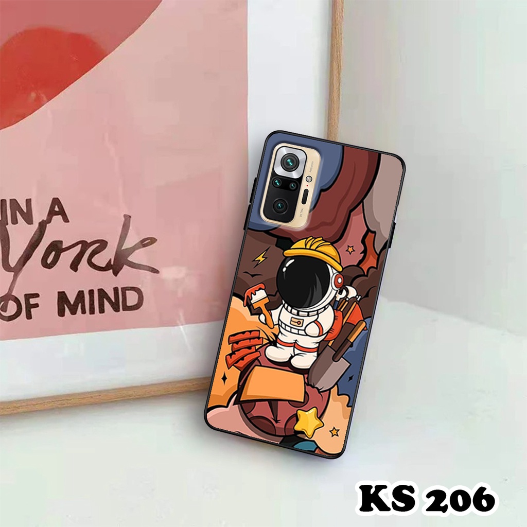 Ốp lưng Xiaomi Redmi Note 10 - Redmi Note 10S - Redmi Note 10 5G - Redmi Note 10 Pro - Ốp in hình Phi hành gia