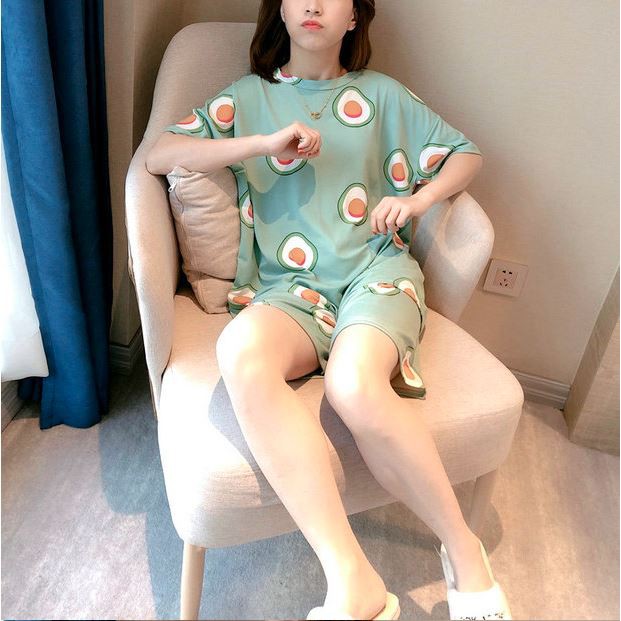 Đồ ngủ nữ vải dệt kim và cotton mèm mịn , Đồ bộ mặc nhà nữ dễ thương , đồ mặc nhà nữ mùa hè Chọn theo phân loại | BigBuy360 - bigbuy360.vn