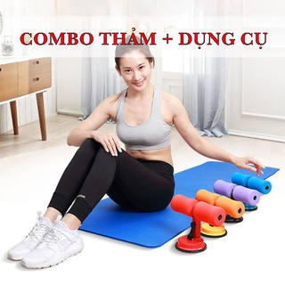 [HOT] COMBO THẢM TẬP YOGA VÀ DỤNG CỤ TẬP CƠ BỤNG CỰC HOT