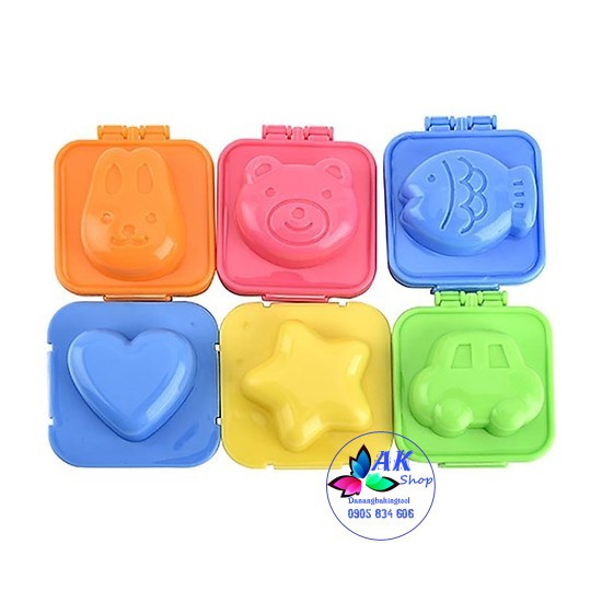 SET 6 DỤNG CỤ TẠO HÌNH BENTO